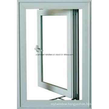 Aluminum Casement Window with Reflected Glass/Aluminium Windows (NH50)